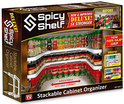 Algopix Similar Product 5 - The Spicy Shelf Deluxe 1 set of 2