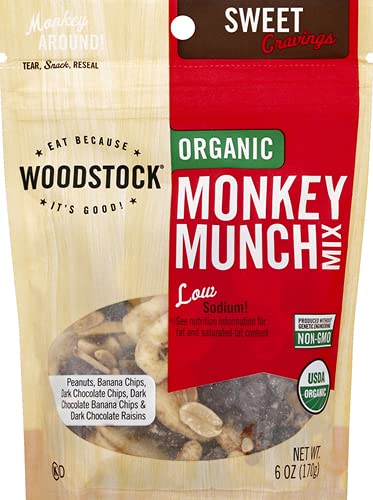 Algopix Similar Product 9 - Woodstock Organic Monkey Munch Mix, 6 oz