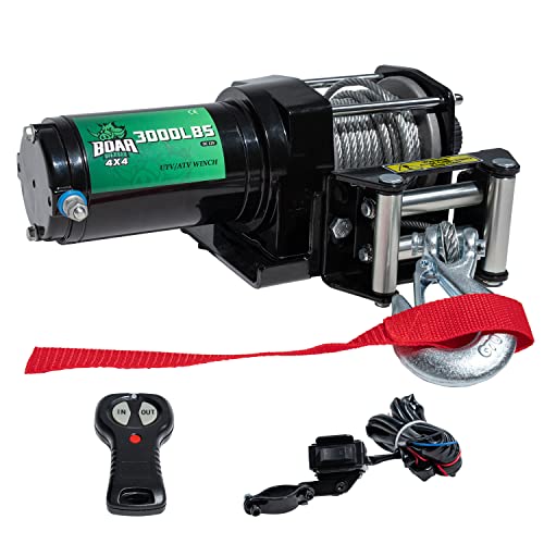 Algopix Similar Product 10 - OFF ROAD BOAR 3000 Lb Winch Electric