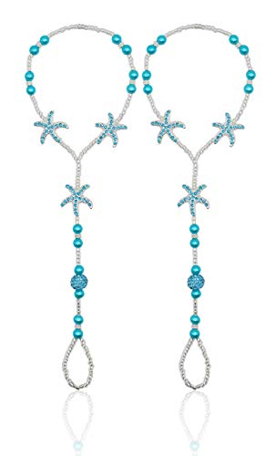 Algopix Similar Product 7 - Bienvenu 2 Pcs Bohemian Style Barefoot