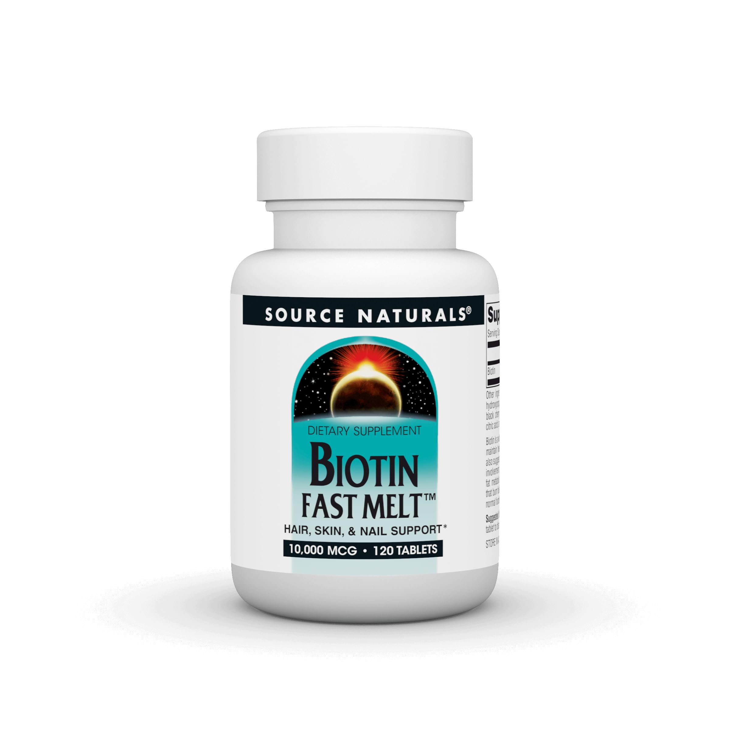Algopix Similar Product 2 - Source naturals Biotin Fast Melt Hair