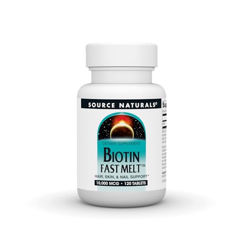 Algopix Similar Product 9 - Source naturals Biotin Fast Melt Hair