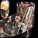 Algopix Similar Product 18 - Orange Flower Pattern Nail Art Foil