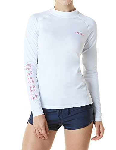 Algopix Similar Product 3 - TSLA Womens UPF 50Swim Shirt