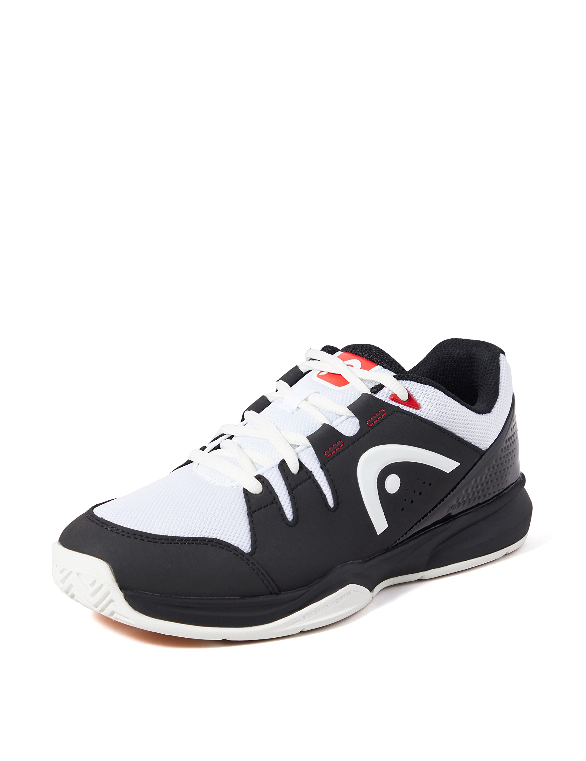 Algopix Similar Product 9 - HEAD Unisex Squash Shoes Black Black