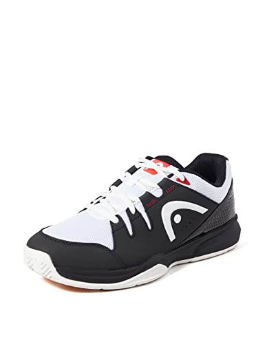 Algopix Similar Product 14 - HEAD Unisex Squash Shoes Black Black