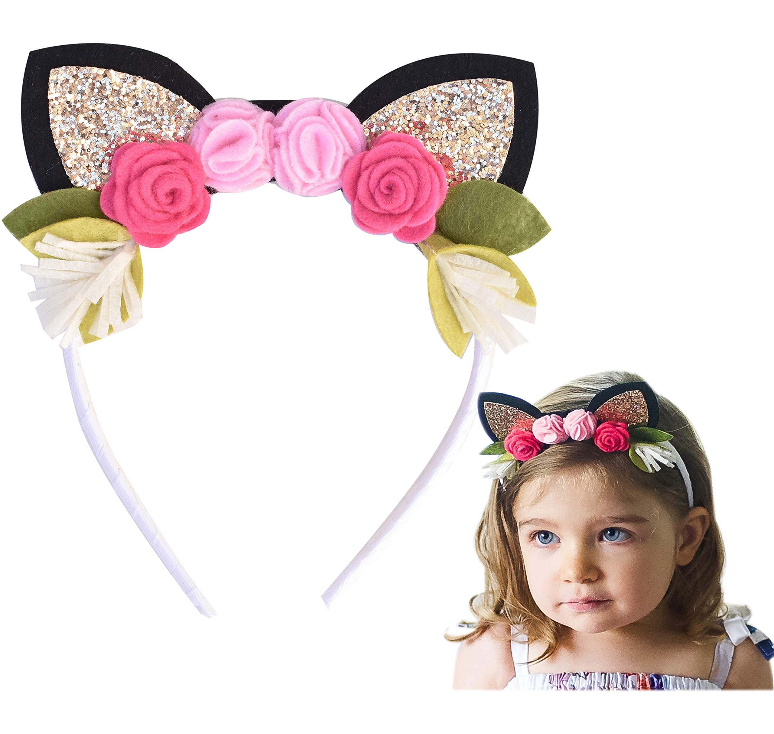 Algopix Similar Product 4 - Kitty Cat Ear Headband with Cute Cat