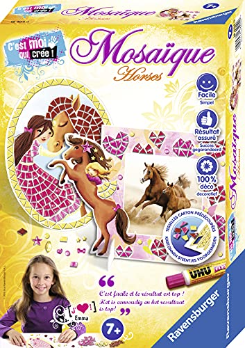 Algopix Similar Product 12 - Ravensburger Horses 18418 Mosaic