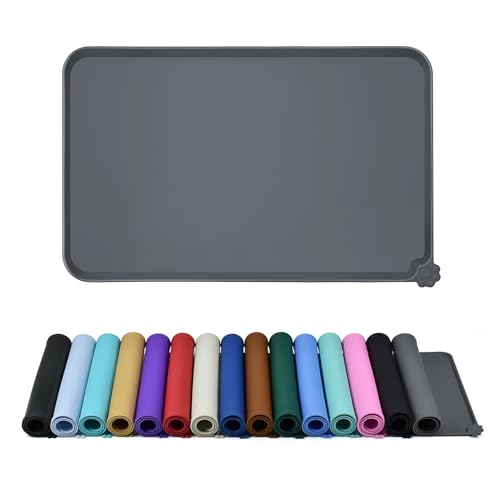 Algopix Similar Product 6 - Reopet Waterproof Pet Feeding Mat with