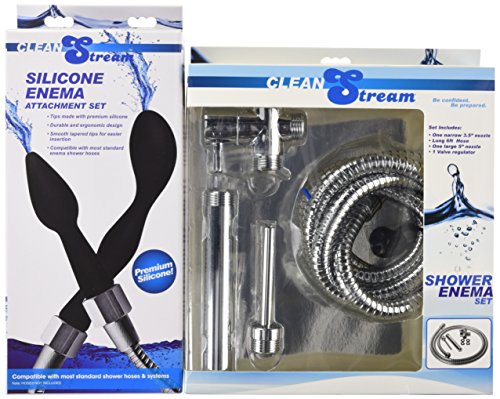 Algopix Similar Product 12 - Cleanstream Premium Shower Enema Set