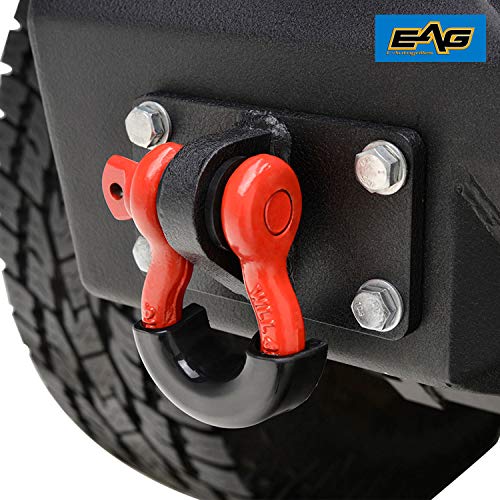 Algopix Similar Product 17 - EAG DRing Shackles with Mount Red