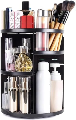 Algopix Similar Product 10 - 360 Rotating Makeup OrganizerDIY