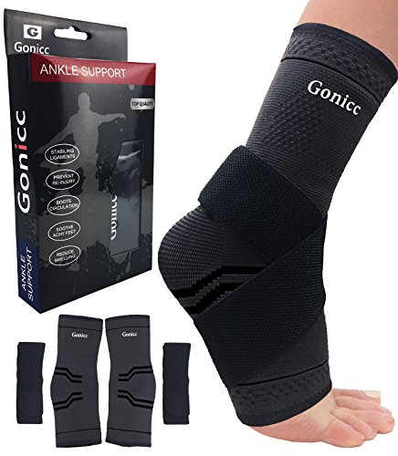 Algopix Similar Product 1 - Gonicc Professional Foot Sleeve Pair2