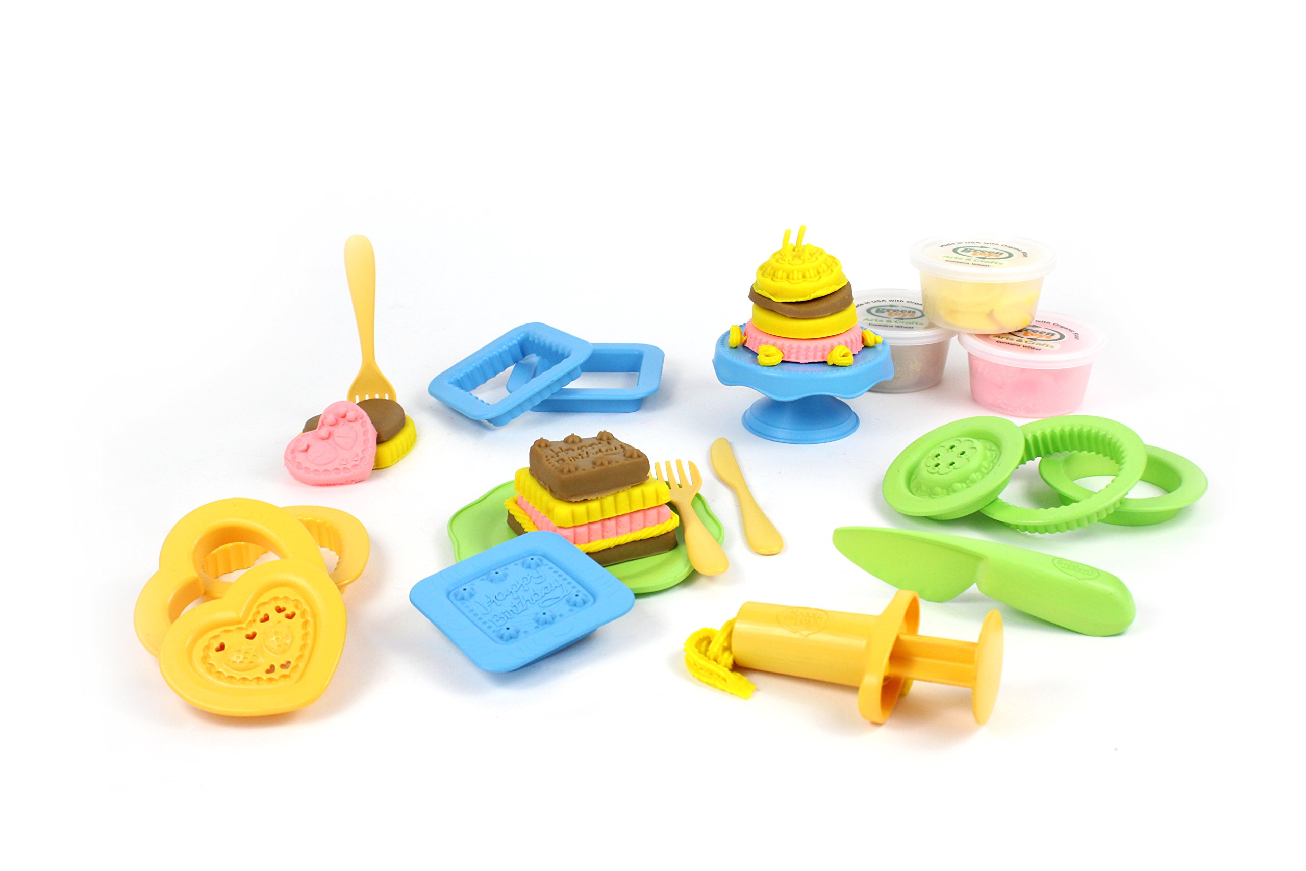 Algopix Similar Product 10 - Green Toys Cake Maker Dough Set