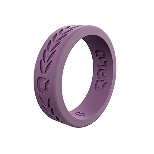 Algopix Similar Product 4 - Womens Lilac Laurel Q2X Silicone Ring