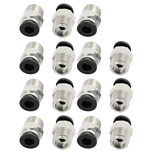 Algopix Similar Product 13 - uxcell 15pcs 14 inches PT Male Thread