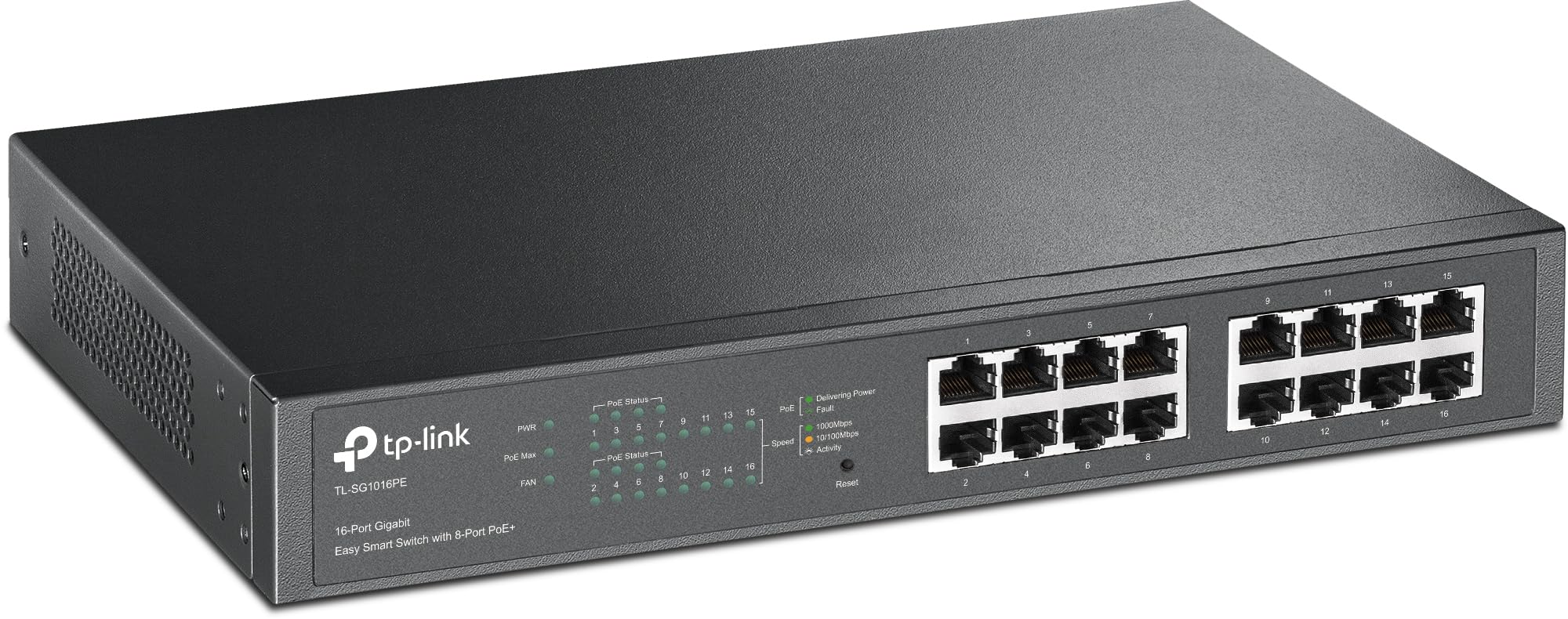 Algopix Similar Product 18 - Switch GIGABIT W16P 8POE TLSG1016PE