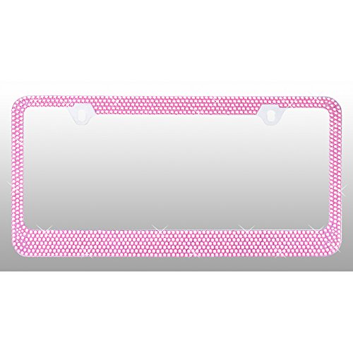 Algopix Similar Product 8 - License Plate Frame  Metal  7 Row 