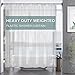Algopix Similar Product 15 - AmazerBath Plastic Shower Curtain Clear