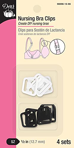 Algopix Similar Product 18 - Dritz 566981266 Bra Clips 12Inch