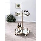 Algopix Similar Product 17 - Benzara Trixie Contemporary Serving Cart