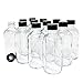 Algopix Similar Product 9 - Pack of 12 4 oz Clear Boston Round