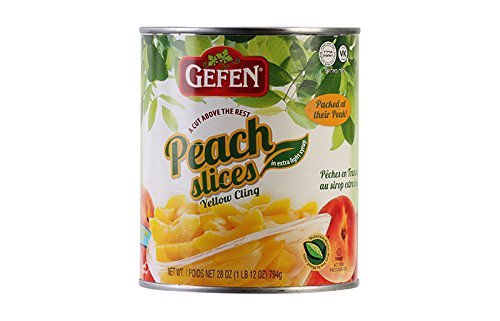 Algopix Similar Product 6 - Gefen Peach Slices In Extra Light Syrup