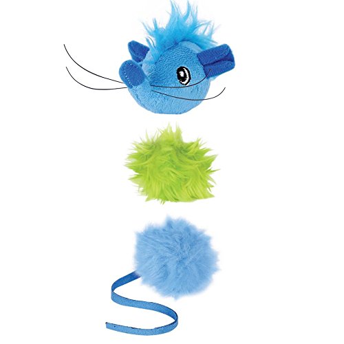 Algopix Similar Product 4 - Fuzzy Rats Catnip Filled Cat Toys 3