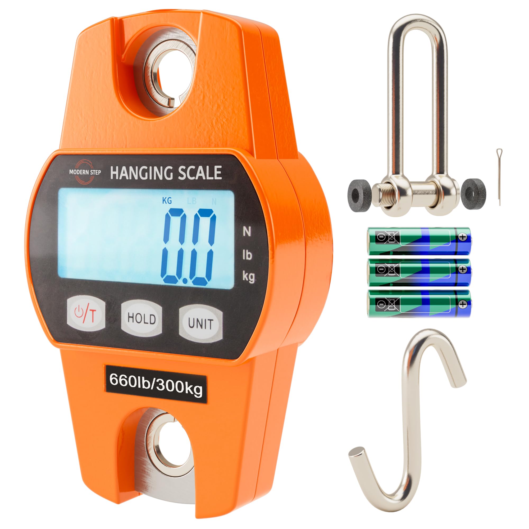 Algopix Similar Product 7 - Digital Hanging Scale 660 LB 300 KG 