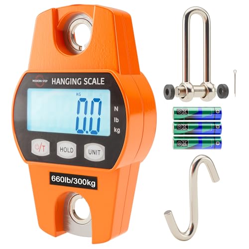 Algopix Similar Product 14 - Digital Hanging Scale 660 LB 300 KG 