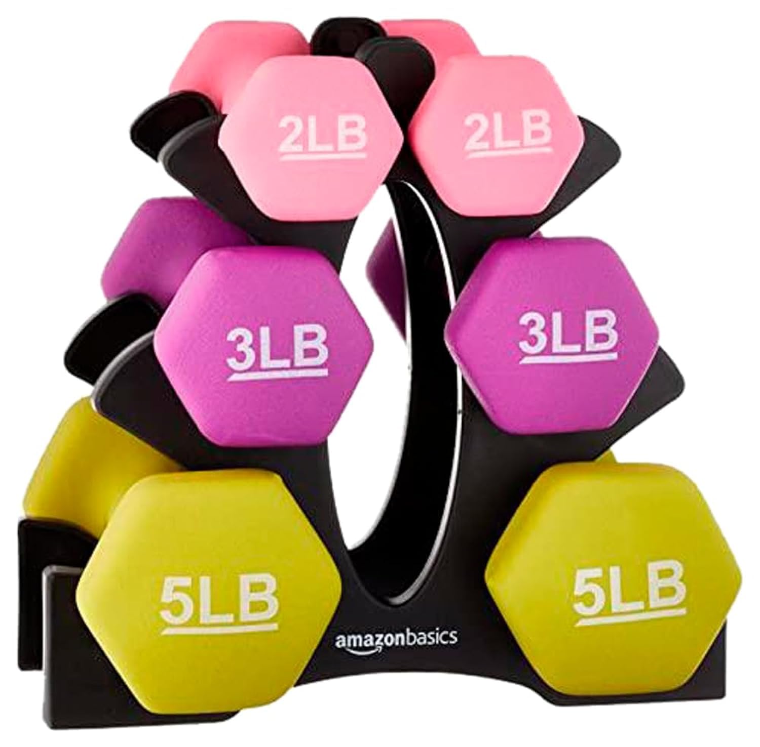 Algopix Similar Product 14 - Amazon Basics Neoprene Dumbbell Hand