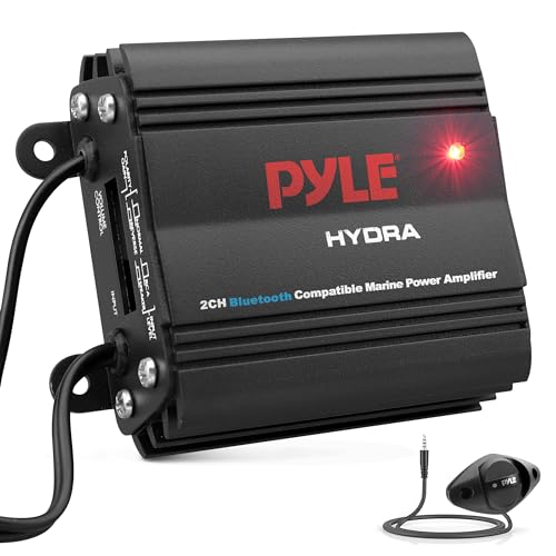 Algopix Similar Product 14 - Pyle Auto 2Channel Marine Amplifier 