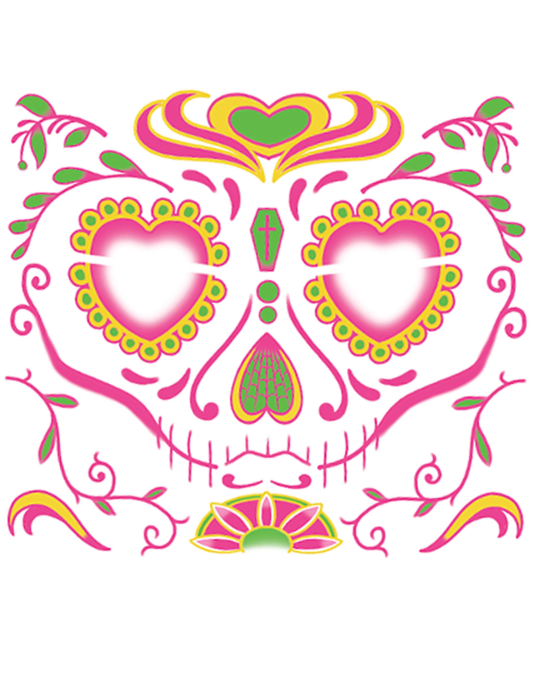 Algopix Similar Product 17 - Dia De Los Muertos Sugar Skull Womens