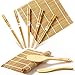 Algopix Similar Product 18 - Sushi Making Kit Delamu Bamboo Sushi