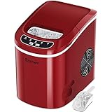 Algopix Similar Product 16 - COSTWAY Countertop Ice Maker 26LBS24H