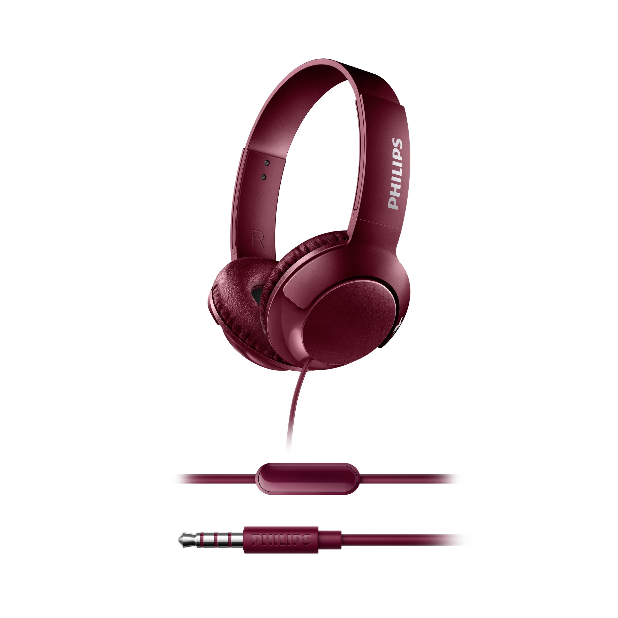 Algopix Similar Product 16 - PHILIPS OnEar Headphones SHL3075RD