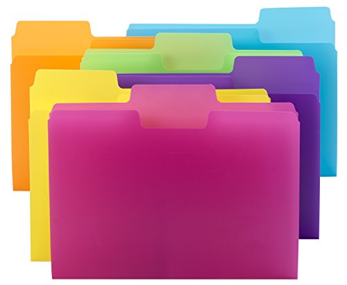 Algopix Similar Product 10 - Smead SuperTab Poly Plastic File