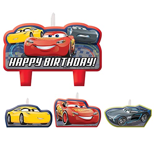 Algopix Similar Product 14 - Disney Cars 3 Birthday Candles