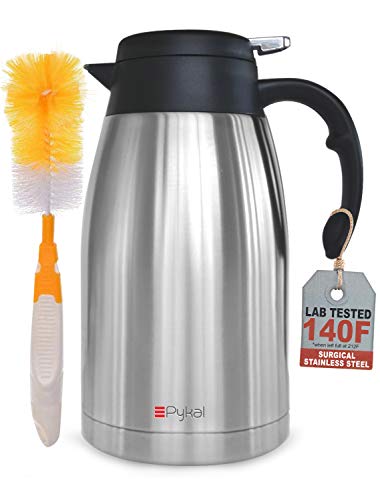 Algopix Similar Product 3 - Thermal Coffee Carafe Stainless Steel 