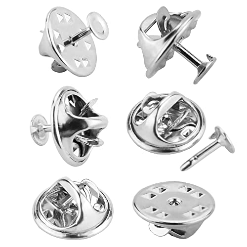 Algopix Similar Product 3 - JANYUN 120 Pairs Butterfly Clutch Tie