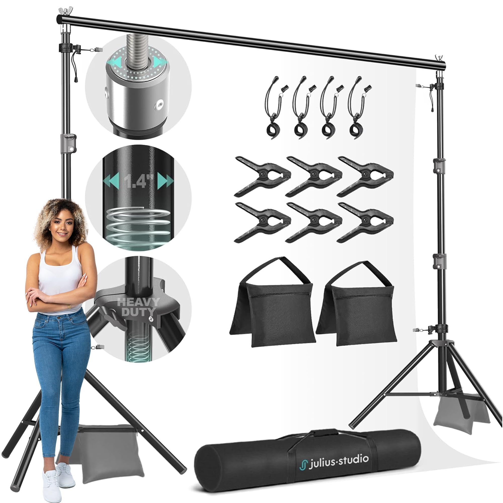 Algopix Similar Product 1 - Julius Studio Enhanced Heavy Duty