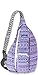 Algopix Similar Product 17 - KAVU Rope Bag Backpack Purple Pattern