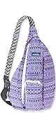 Algopix Similar Product 15 - KAVU Rope Bag Backpack Purple Pattern
