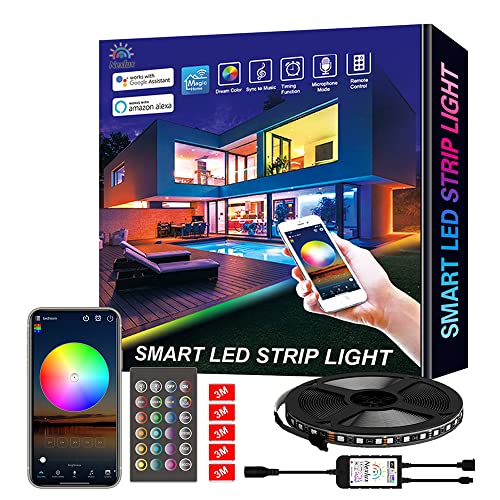 Algopix Similar Product 2 - Nexlux LED Strip Lights WiFi Wireless