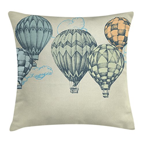 Algopix Similar Product 9 - Ambesonne Vintage Throw Pillow Cushion