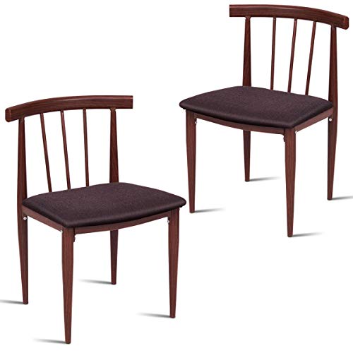 Algopix Similar Product 8 - Giantex Set of 2 Accent Dining Chairs