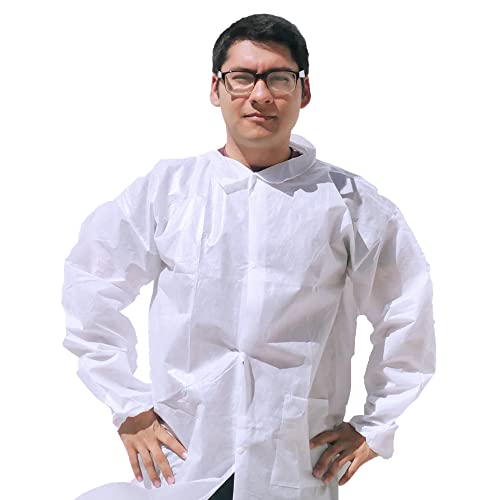 Algopix Similar Product 8 - Makerspace Lab Disposable Lab Coats