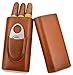 Algopix Similar Product 1 - AMANCY Premium 3 Finger Brown Leather