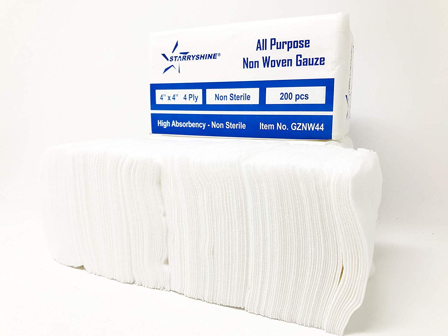 Algopix Similar Product 9 - 400 PCS 2 BX 4X4 NonWoven 4Ply
