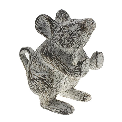 Algopix Similar Product 12 - Cast Iron Mouse Decorative Door Stop 
